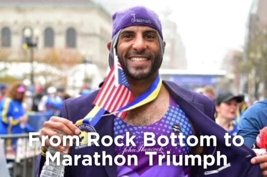 From Rock Bottom to Marathon Triumph