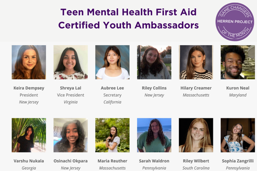 Teen Mental Health First Aid: Empowering the Next Generation of Mental Health Advocates