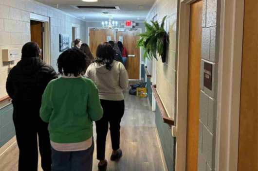 Christmas cards signed by students to local nursing homes Christmas cards signed by students to local nursing homes