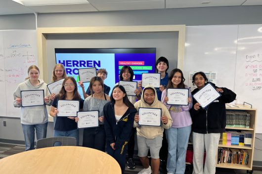 Volunteers with Aubree Volunteers with Aubree