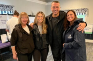 Marie and Michaela Leach with Chris and Heather Herren Marie and Michaela Leach with Chris and Heather Herren