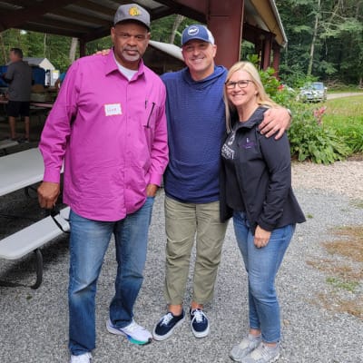 Herb, Chris Herren, and Bonnie Herb, Chris Herren, and Bonnie