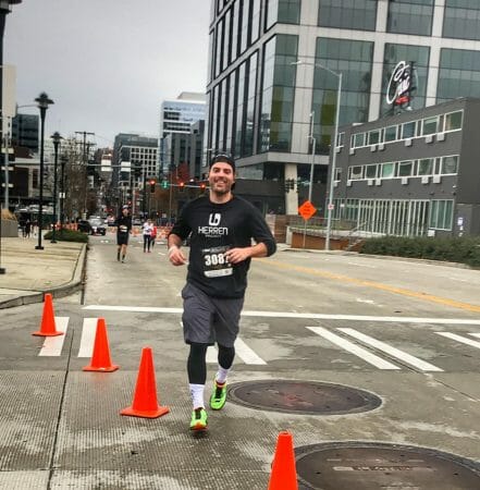 Seattle Marathon 2019 Kevin OToole Running to bring awareness to the disease of addiction