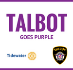 Talbot Goes Purple Logo