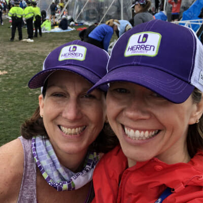 Running for charity event