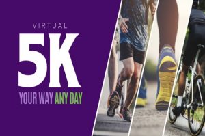 Virtual 5K running for charity