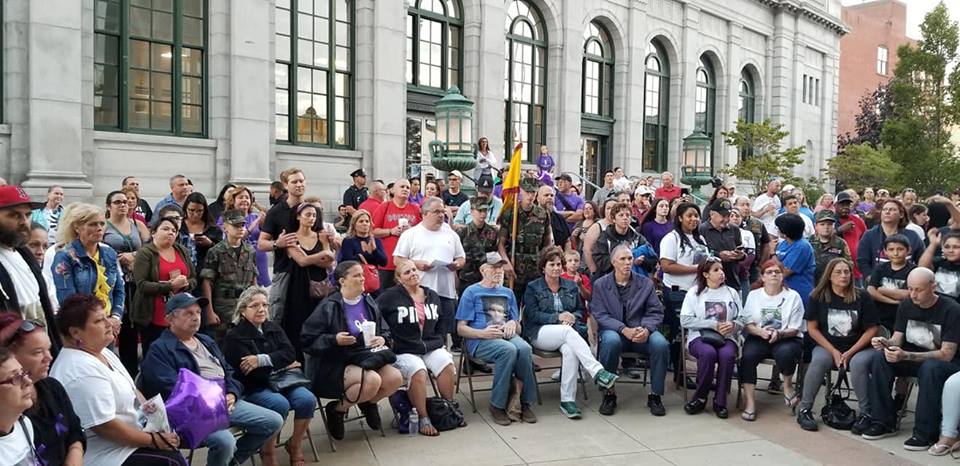 opioid overdose awareness Herren Project grief support group participates in international overdose awareness day