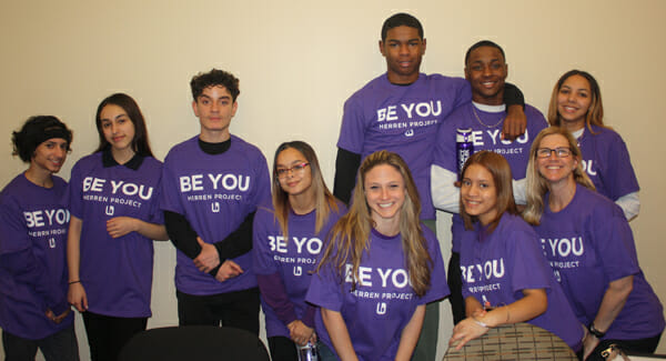 putnam students go purple with Herren Project clubs