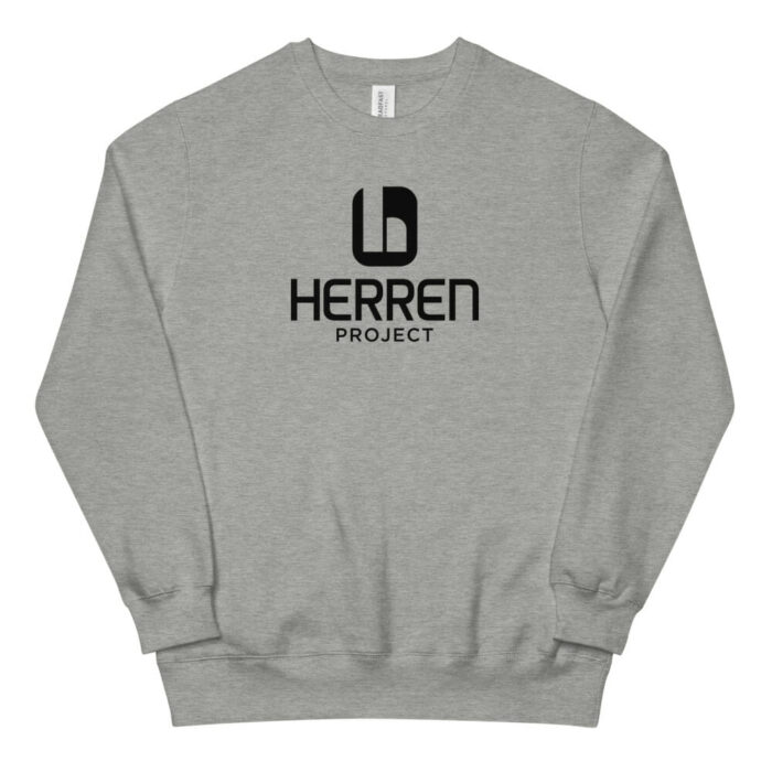 unisex fashion sweatshirt heather gray front 62853bc247b6a